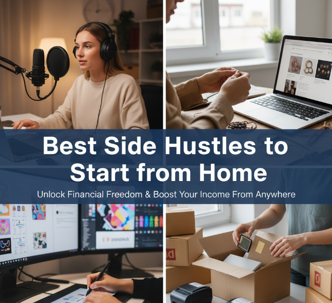 Best Side Hustles to Start from Home