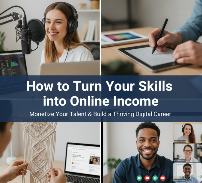 How to Turn Your Skills into Online Income